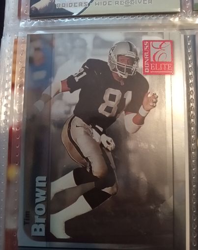 1999 Donruss Elite #169 Tim Brown — front