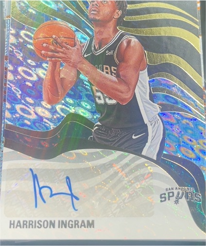 2024-25 Panini Revolution Harrison Ingram Rookie Auto — front