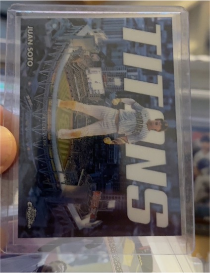 2023 Topps Chrome #CT-6 Juan Soto Titans — front