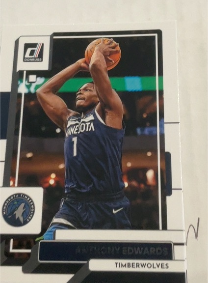2022-23 Panini Donruss #96 Anthony Edwards — front