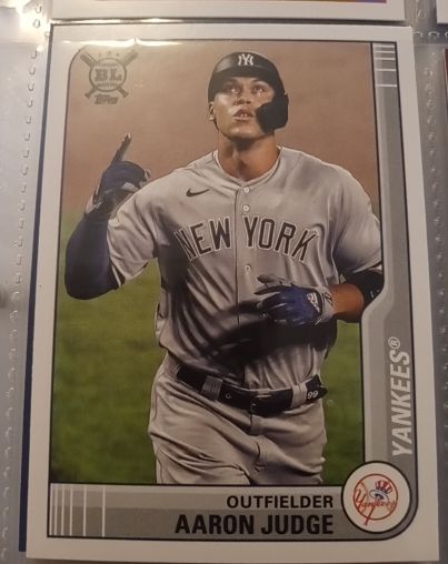 2021 Topps Big League #233 Aaron Judge — front