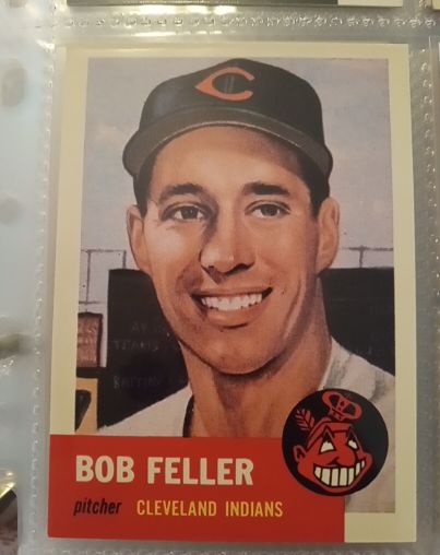 1991 Topps Archives 1953 #54 Bob Feller — front