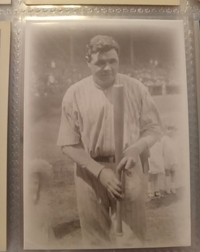 1921 Babe Ruth New York Yankees Press Photo — front
