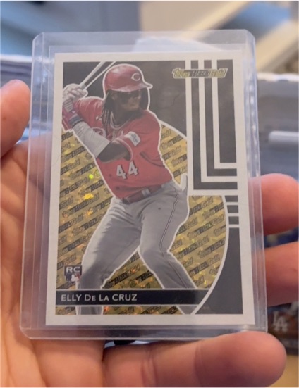 2024 Topps Update Series Black Gold #BG-6 Elly De La Cruz — front