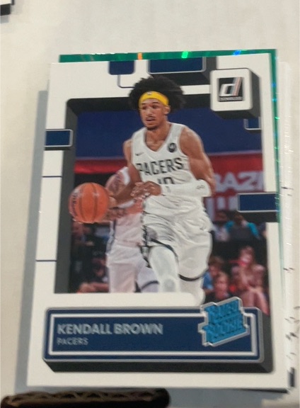 2022-23 Panini Donruss #247 Kendall Brown — front