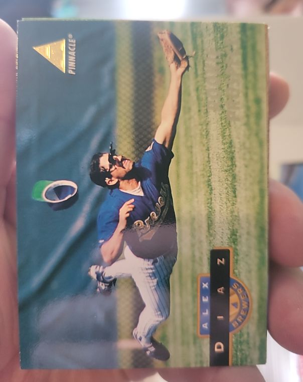 1994 Pinnacle #416 Alex Diaz — front