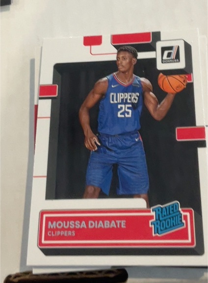 2022-23 Panini Donruss #237 Moussa Diabate — front