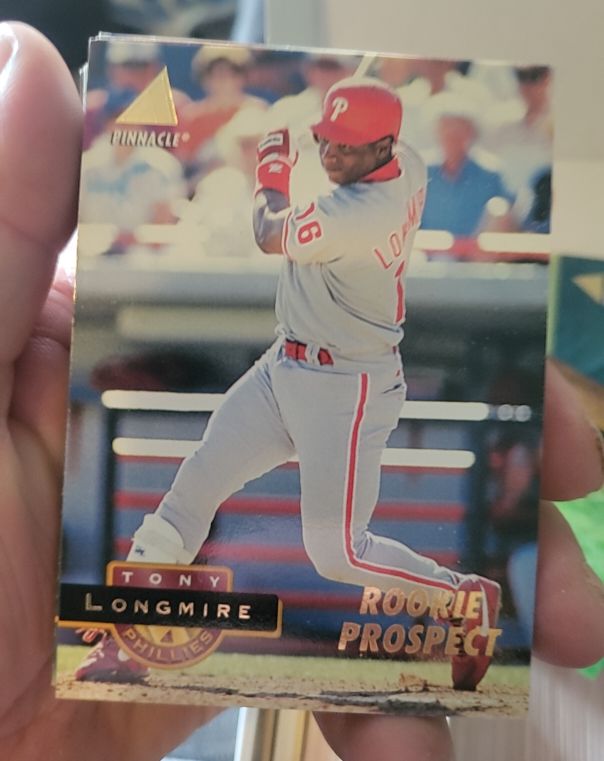 1994 Pinnacle #528 Tony Longmire — front