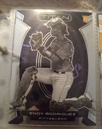 2023 Panini Chronicles Titan #4 Endy Rodriguez — front