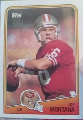 1988 Topps #38 Joe Montana — front