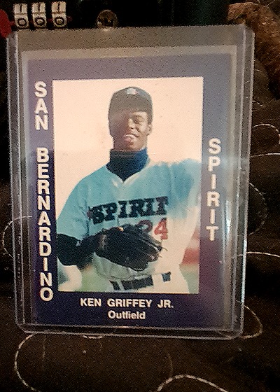 1988 San Bernardino Spirit #34 Ken Griffey Jr. — front