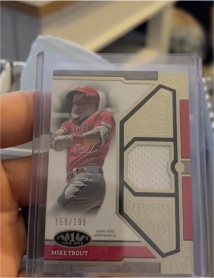 2024 Topps Tier One #T1R-MT Mike Trout — front
