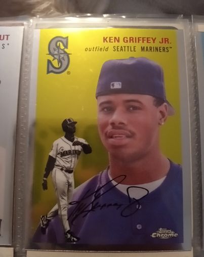 2023 Topps Chrome Platinum Anniversary #386 Ken Griffey Jr. — front