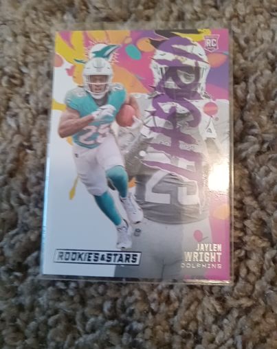 2024 Panini Rookies & Stars Rookie Exclusive #RE-JWT Jaylen Wright — front