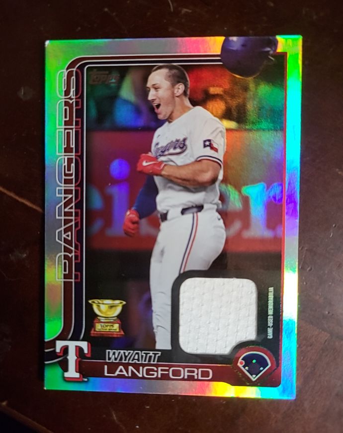 2025 Topps Series 2 #455 Wyatt Langford — front