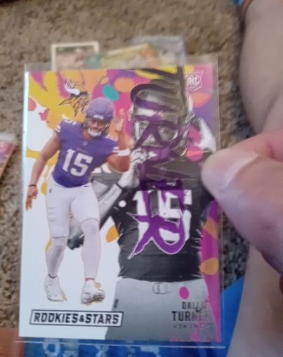 2024 Panini Rookies & Stars Rookie Exclusive #RE-DTR Dallas Turner — front