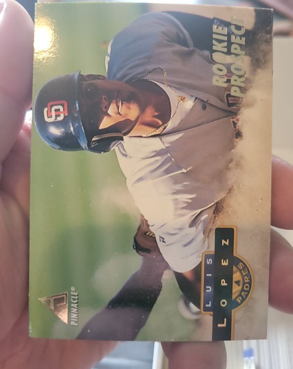 1994 Pinnacle #259 Luis Lopez — front