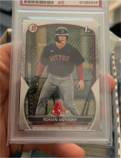 2023 Bowman #BP-71 Roman Anthony — front