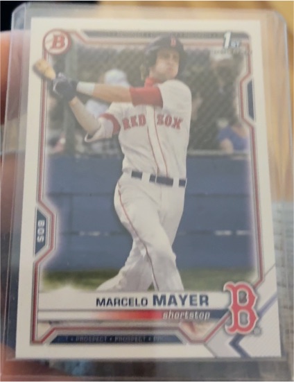 2021 Bowman Draft #BD-174 Marcelo Mayer — front