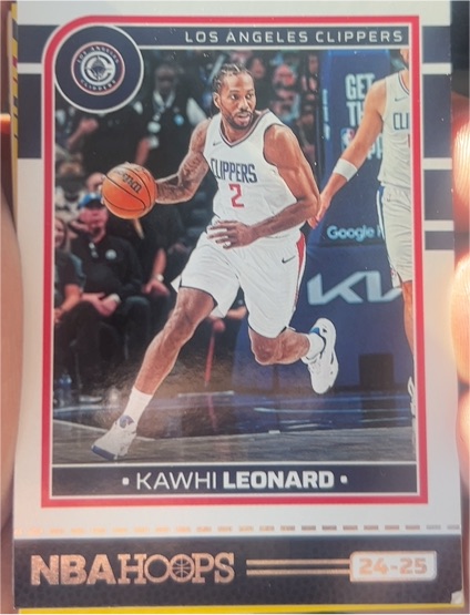2024-25 Panini NBA Hoops #226 Kawhi Leonard — front