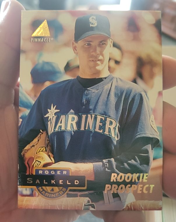 1994 Pinnacle #393 Roger Salkeld — front