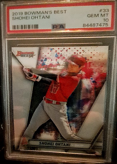 2019 Bowman's Best #33 Shohei Ohtani — front
