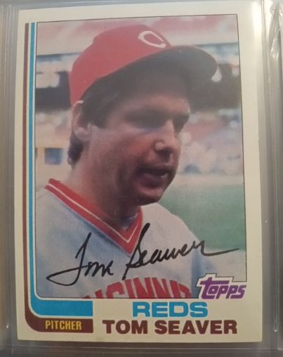 1982 Topps #30 Tom Seaver — front