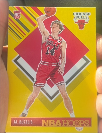 2024-25 Panini NBA Hoops Tribute #295 Matas Buzelis — front