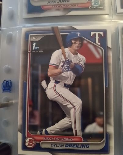 2024 Bowman Draft #BDC-42 Dylan Dreiling — front