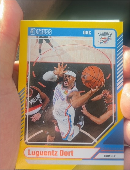 2024-25 Panini Donruss #24 Luguentz Dort — front