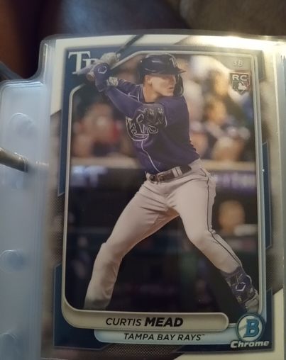 2024 Bowman Chrome #49 Curtis Mead — front
