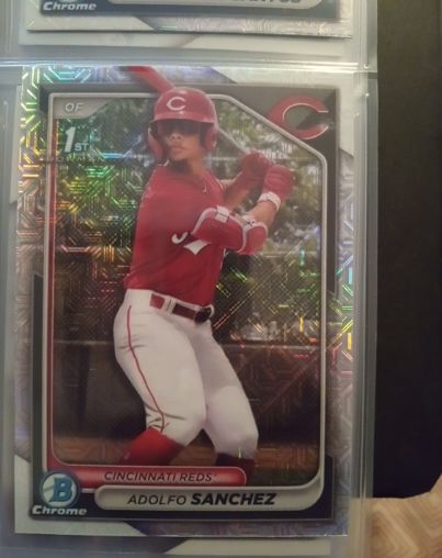 2024 Bowman Chrome #BCP-252 Adolfo Sanchez — front