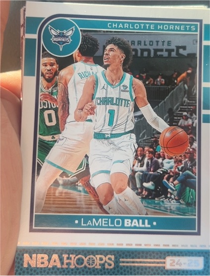 2024-25 Panini NBA Hoops #182 LaMelo Ball — front