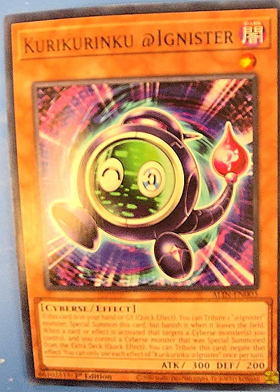 2023 Yugioh Alliance Insight ALIN-EN003 Kurikurinku @Ignister — front