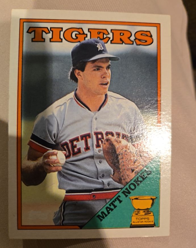 1988 Topps #645 Matt Nokes — front