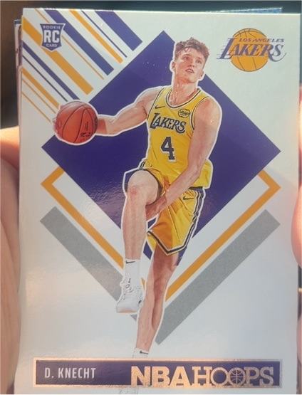 2024-25 Panini NBA Hoops Tribute #294 Dalton Knecht — front