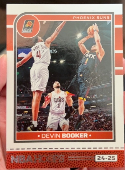 2024-25 Panini NBA Hoops #1 Devin Booker — front