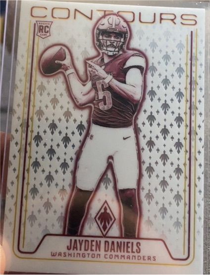 2024 Panini Phoenix - Contours Jayden Daniels #CON-JDS — front