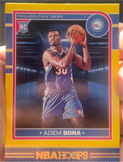 2024-25 Panini NBA Hoops #271 Adem Bona — front