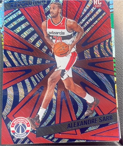 2024-25 Panini Revolution RC Alexandre Sarr — front
