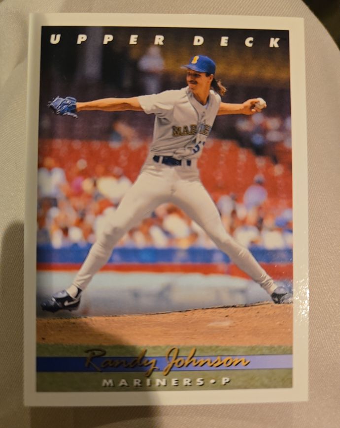 1993 Upper Deck #336 Randy Johnson — front
