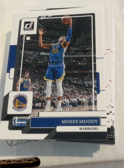 2022 Donruss #180 Moses Moody — front