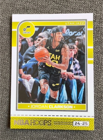 2024-25 Panini NBA Hoops #2 Jordan Clarkson — front