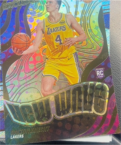 2024-25 Panini Revolution #4 Dalton Knecht New Wave RC — front