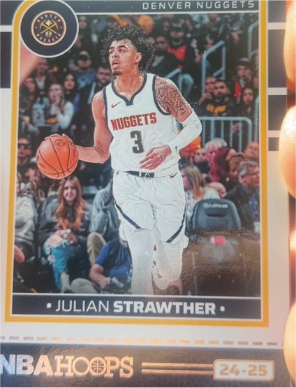 2024-25 Panini NBA Hoops #174 Julian Strawther — front