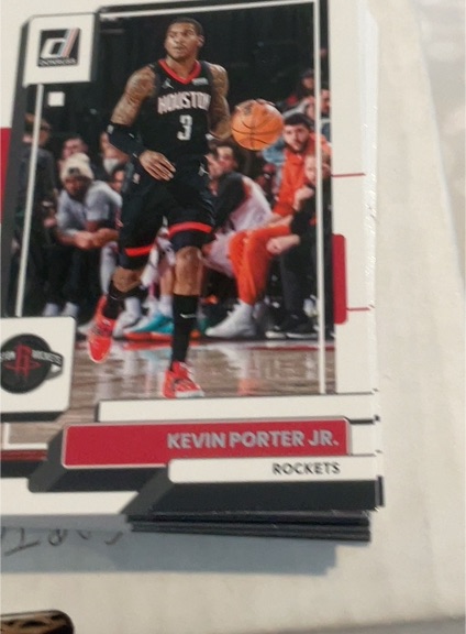 2022-23 Panini Donruss #152 Kevin Porter Jr. Houston Rockets — front