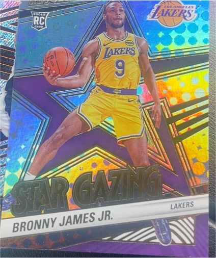 2024-25 Panini Revolution #9 Bronny James Jr. — front