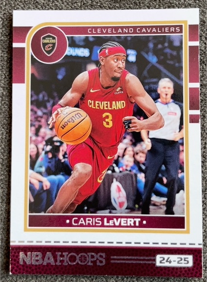 2024-25 Panini Hoops #4 Caris LeVert — front