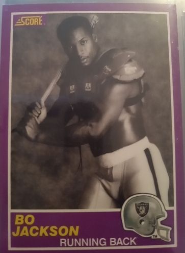 1989 Score Supplemental #384S Bo Jackson — front