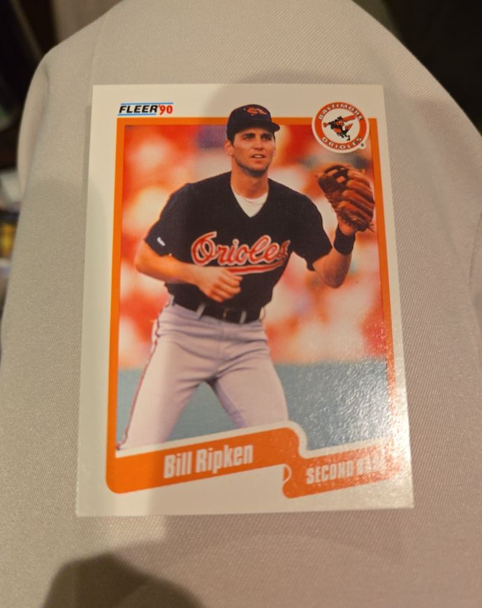 1990 Fleer #186 Bill Ripken — front